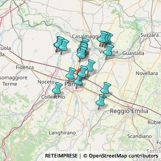 Mappa SS62, 43122 Parma PR, Italia (11.136)