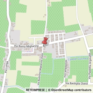 Mappa Via Budrione Migliarina Parte Ovest, 79, 41012 Carpi, Modena (Emilia Romagna)