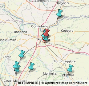 Mappa Via Sibilla Aleramo, 44124 Ferrara FE, Italia (16.16182)