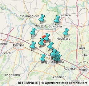 Mappa Via Rimembranze, 42024 Castelnovo di Sotto RE, Italia (11.17333)