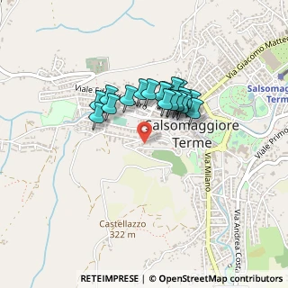 Mappa Viale Rimembranze, 43039 Salsomaggiore Terme PR, Italia (0.3175)