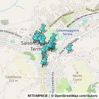 Mappa Piazza del Popolo, 43039 Salsomaggiore Terme PR, Italia (0.241)