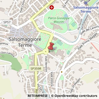 Mappa Via Aurelio Saffi, 13, 43039 Salsomaggiore Terme, Parma (Emilia Romagna)