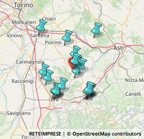 Mappa Via Ferruccio Nova, 12046 Montà CN, Italia (11.6095)
