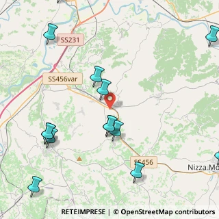 Mappa Via Becchera, 14048 Montegrosso D'asti AT, Italia (6.799)