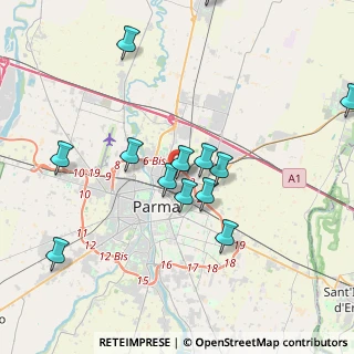 Mappa Via Guastalla, 43122 Parma PR, Italia (4.44714)