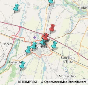 Mappa Via Guastalla, 43122 Parma PR, Italia (6.06273)