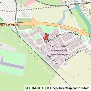 Mappa Via Virginia Woolf, 18, 44124 Ferrara, Ferrara (Emilia Romagna)