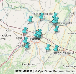 Mappa Parma, 43122 Parma PR, Italia (11.59267)