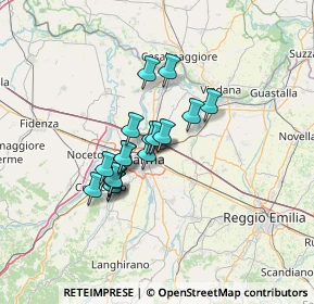 Mappa Parma, 43122 Parma PR, Italia (9.49882)