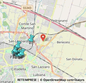 Mappa Parma, 43122 Parma PR, Italia (2.69273)