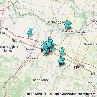 Mappa Via Ferdinando Magellano, 43122 Parma PR, Italia (8.52188)
