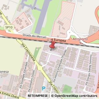 Mappa Via Quintino Sella, 21/a, 43126 Parma, Parma (Emilia Romagna)