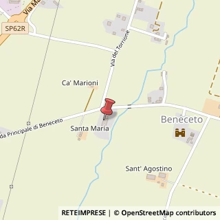 Mappa Strada Principale di Beneceto, 31, 43122 Parma, Parma (Emilia Romagna)