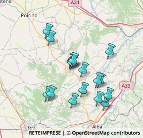 Mappa Via Asti, 12046 Montà CN, Italia (6.71438)