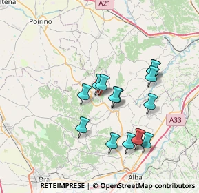 Mappa Via Asti, 12046 Montà CN, Italia (6.68667)