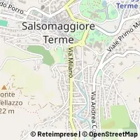 Kaart Salsomaggiore Terme