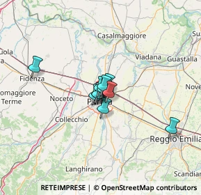 Mappa Via Trento, 43122 Parma PR, Italia (6.27727)