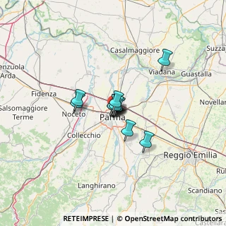 Mappa Via Trento, 43122 Parma PR, Italia (6.40417)
