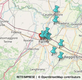 Mappa Via Ivanoe Bonomi, 43126 Parma PR, Italia (16.67091)