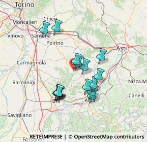 Mappa Italia, 12046 Montà CN, Italia (12.00938)