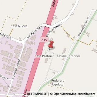Mappa Strada Ghiaie Inferiori, 11, 43015 Ca' Pastori-gandiolo PR, Italia, 43015 Noceto, Parma (Emilia Romagna)