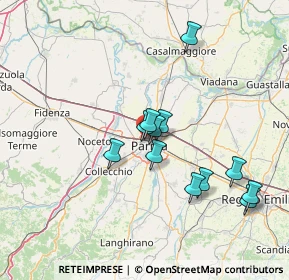 Mappa Via Anselmi Via Savani, 43126 Parma PR, Italia (12.76917)