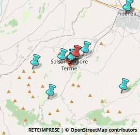 Mappa Piazza Brugnola, 43039 Salsomaggiore Terme PR, Italia (3.18333)