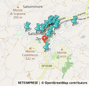 Mappa Piazza Brugnola, 43039 Salsomaggiore Terme PR, Italia (0.68313)