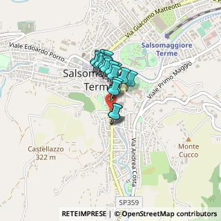 Mappa Piazza Brugnola, 43039 Salsomaggiore Terme PR, Italia (0.266)