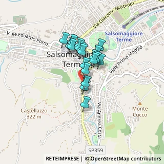 Mappa Piazza Brugnola, 43039 Salsomaggiore Terme PR, Italia (0.306)