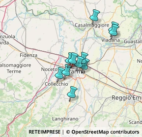 Mappa Via Francesco Saverio Nitti, 43126 Parma PR, Italia (9.87818)