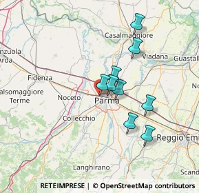 Mappa Via Francesco Saverio Nitti, 43126 Parma PR, Italia (16.83818)