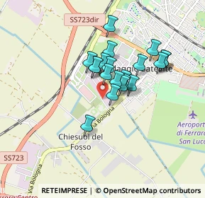 Mappa Via Luzzasco Luzzaschi, 44124 Ferrara FE, Italia (0.633)