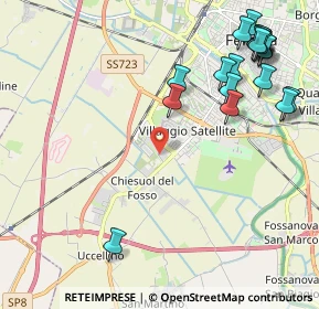 Mappa Via Luzzasco Luzzaschi, 44124 Ferrara FE, Italia (2.749)