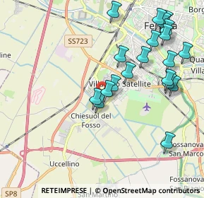 Mappa Via Luzzasco Luzzaschi, 44124 Ferrara FE, Italia (2.218)