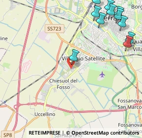 Mappa Via Luzzasco Luzzaschi, 44124 Ferrara FE, Italia (3.03273)