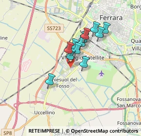 Mappa Via Luzzasco Luzzaschi, 44124 Ferrara FE, Italia (1.2675)