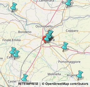 Mappa Via Luzzasco Luzzaschi, 44124 Ferrara FE, Italia (18.13846)