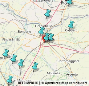 Mappa Via Luzzasco Luzzaschi, 44124 Ferrara FE, Italia (23.18278)