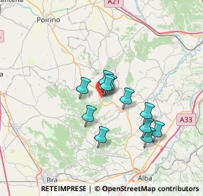 Mappa Corso A. De Gasperi, 12046 Montà CN, Italia (5.45818)