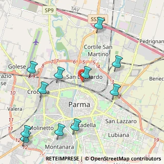 Mappa Via Monte Corno, 43122 Parma PR (2.56091)