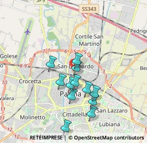 Mappa Via Monte Corno, 43122 Parma PR (1.5675)