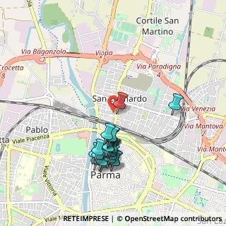 Mappa Via Monte Corno, 43122 Parma PR (0.9295)