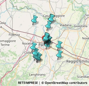 Mappa Via Monte Corno, 43122 Parma PR (8.002)