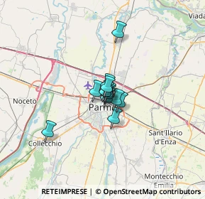 Mappa Via Brennero, 43122 Parma PR, Italia (2.97167)