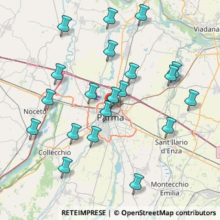 Mappa Via Brennero, 43122 Parma PR, Italia (8.9215)