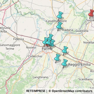 Mappa Via Brennero, 43122 Parma PR, Italia (15.75273)