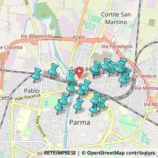 Mappa Via Brennero, 43122 Parma PR, Italia (0.8505)