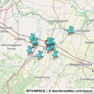Mappa Piazza Michelangelo Buonarroti, 43100 Parma PR, Italia (9.04091)
